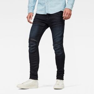 G STAR 5620 3D Zip Knee Super Slim Jeans